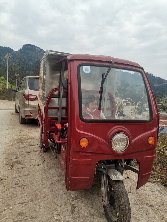 五羊名牌电动三轮车1.7米大货箱，大电瓶，...