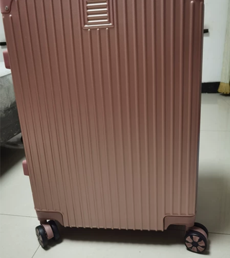 全新，行李箱女24寸大容量万向轮旅行箱，密...