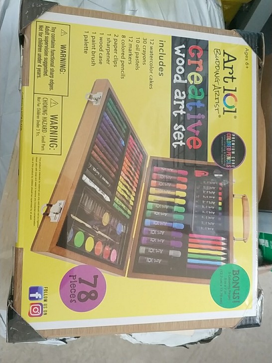 美国进口正品Art101木盒套装  78件...