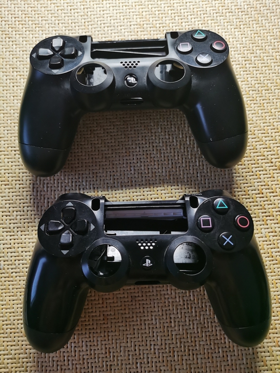 PS4原装手柄配件 外壳68一对，马达和骨...