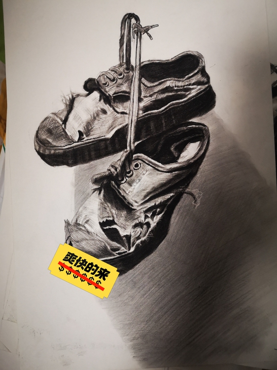 素描静物画全新 ，单张价格30元。8开素描...