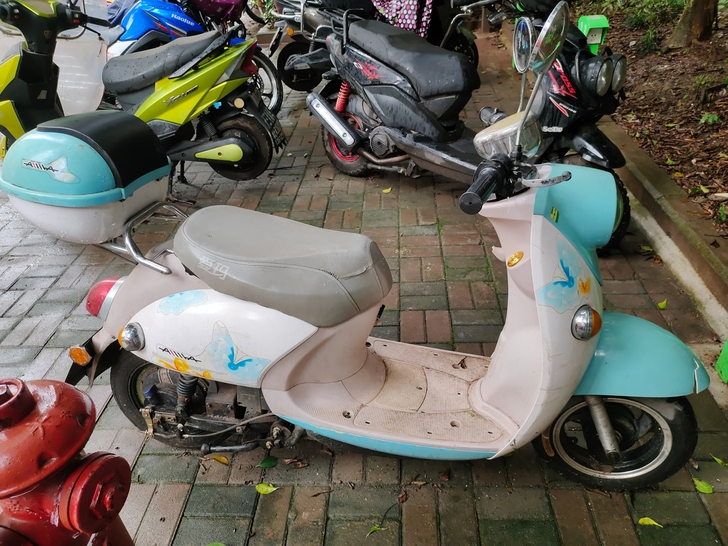 闲置48V爱玛电瓶车,之前买来送娃儿上学的...