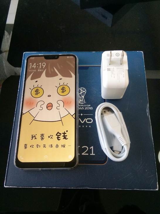vivox21,自用正品手机,女生自用高配...