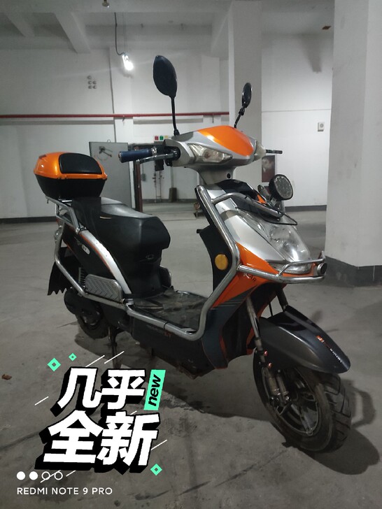 二手绿源电动车,9成新老国标电瓶车,装配6...