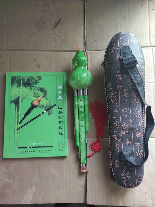 全新葫芦丝，一次都没吹过，小孩子老师准备教...
