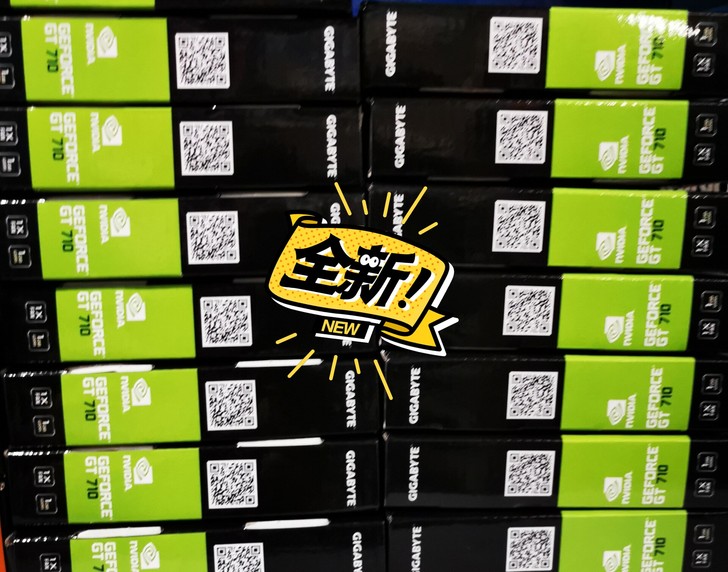 技嘉GT710半高显卡 刀卡1G DDR5...