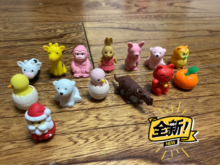 日本iwako岩泽趣味橡皮,全新清库存。正...