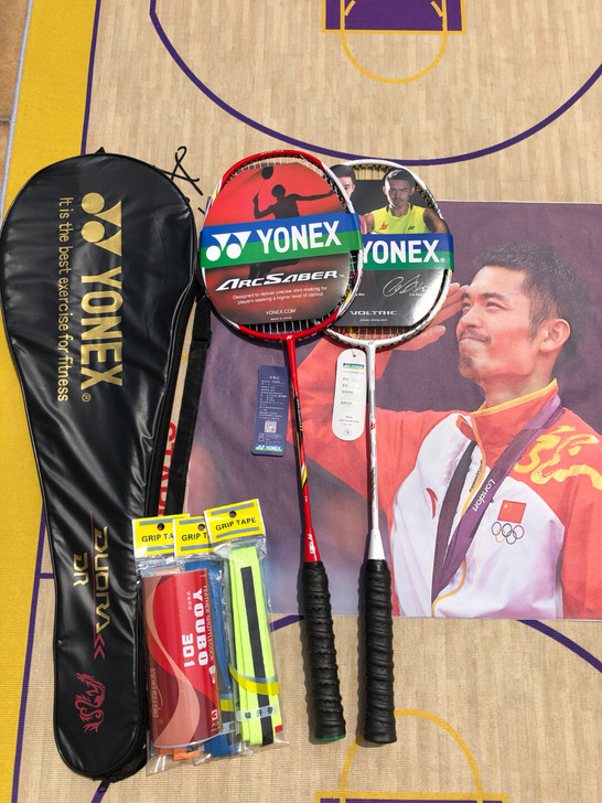 尤尼克斯YONEX羽毛球拍双拍对拍2支装碳...