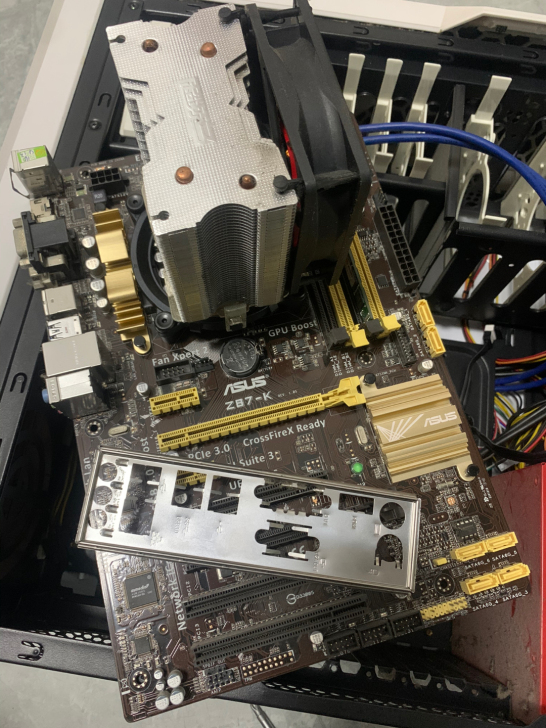 华硕Z87主板 z87-k 原装挡板 个人...