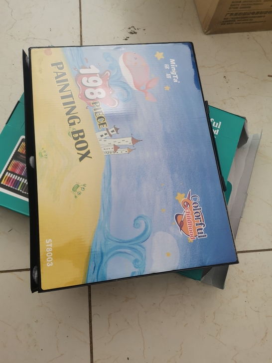 全新 铭塔绘画工具盒,全新全新全新一次都没...