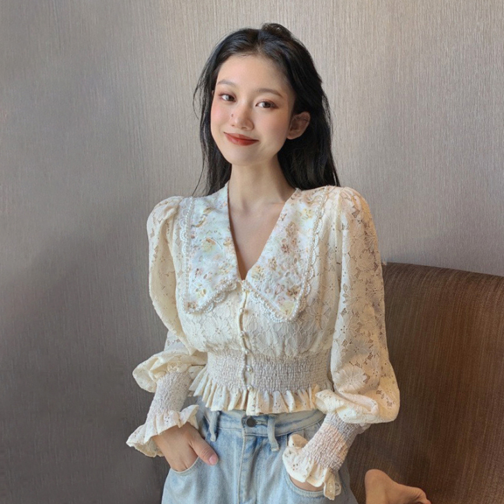 衬衫女设计感复古港味外穿2020新款秋季名...