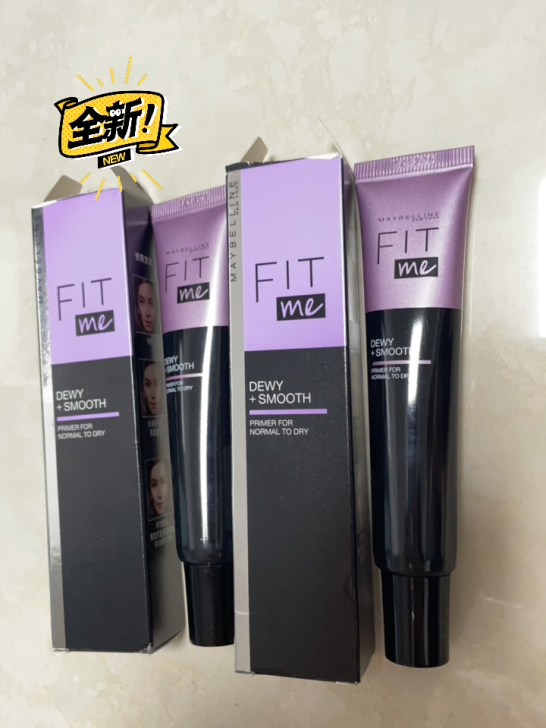 美宝莲定制妆前乳,水润版,外包装破损,宝贝...