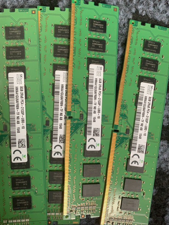 闲置4条sk4代 8g 2133频率台式机...