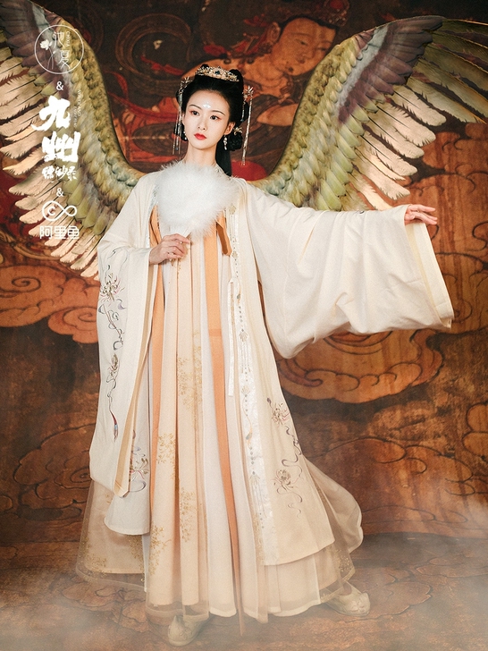 【池夏汉服】宫羽衣,九州缥缈录联名款,大袖...