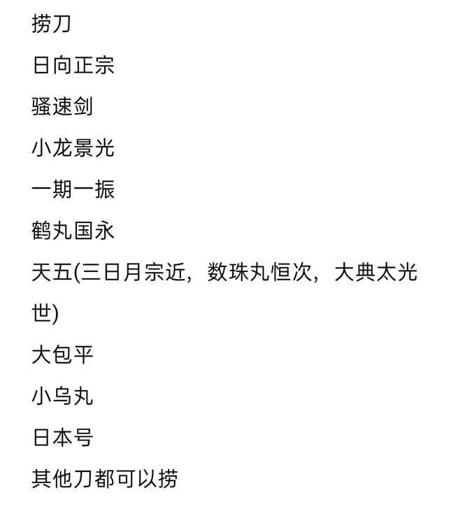 【刀剑乱舞捞刀】【安卓】