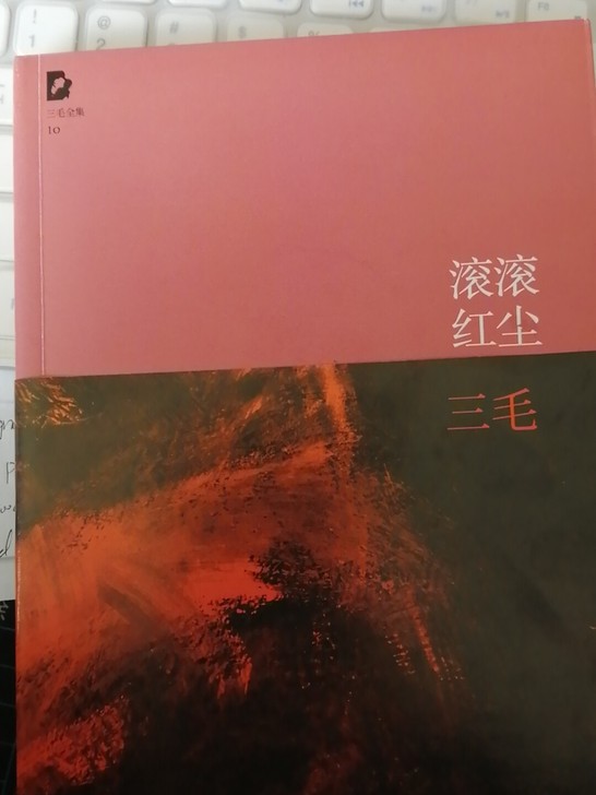 三毛的滚滚红尘，一周看完的，目测书页98新...