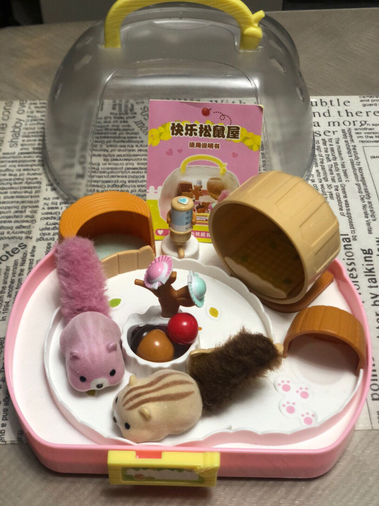 mimiworld快乐松鼠屋电子宠物儿童过...