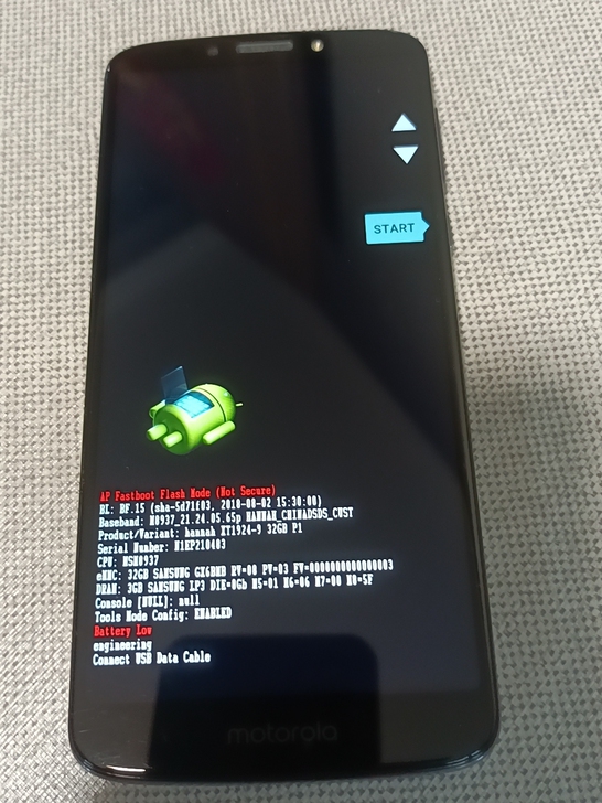 moto e5 plus 手机 XT192...