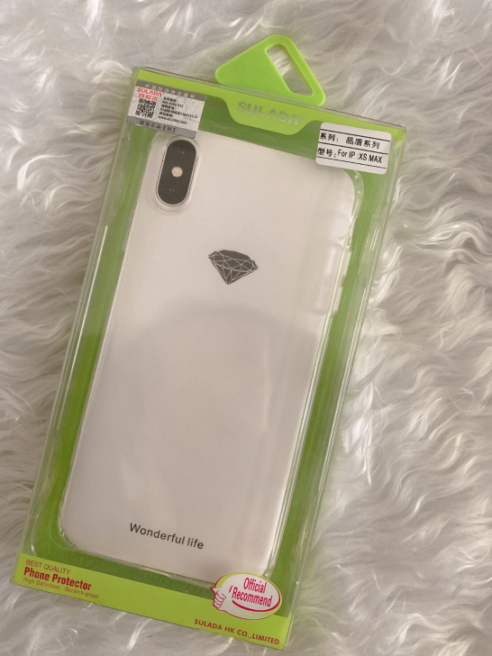 iPhone xsmax  透明加厚软胶全...