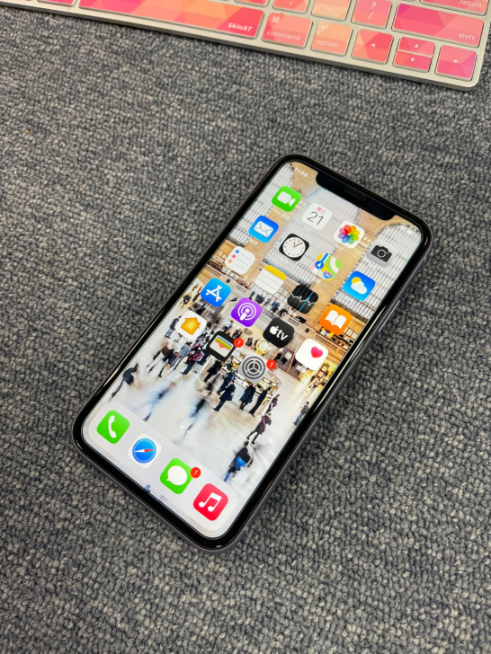 iphone 11 64G 紫色 国行