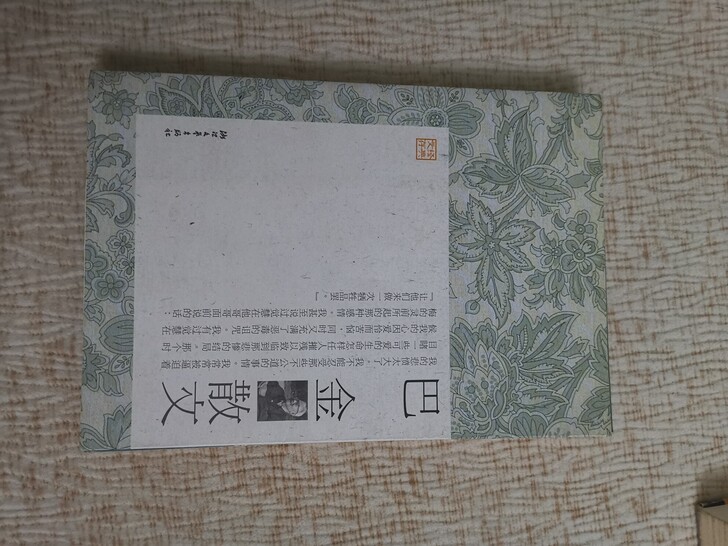 巴金散文 经典文存