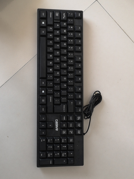 凯迪威有线键盘，几乎全新