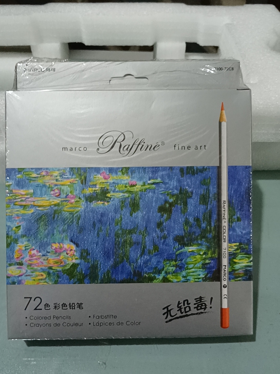 马可7100-72等彩色铅笔，全新未拆封，...