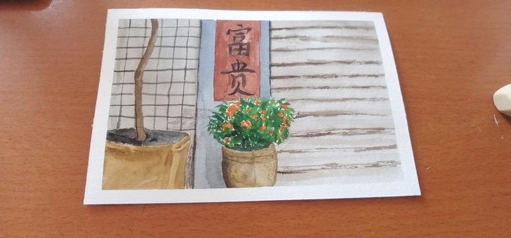 水彩作品32K