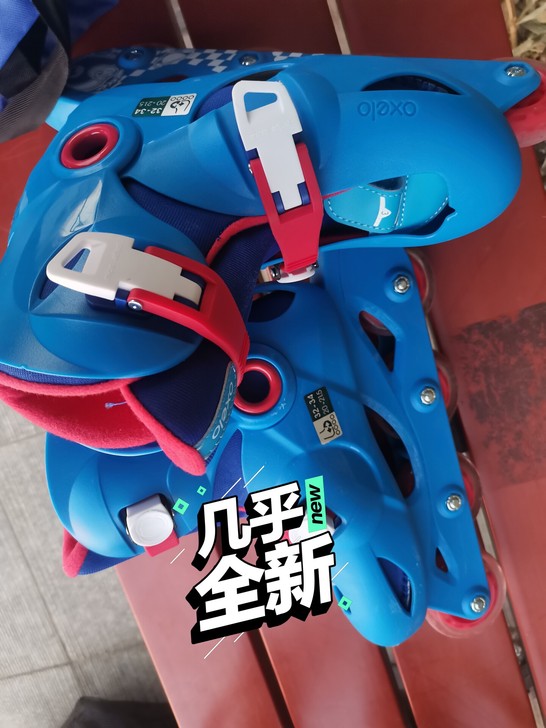 迪卡侬32-34码20-21.5就穿了两次...