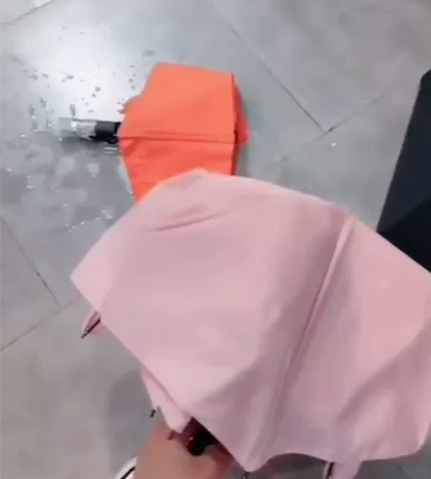 JUSTMODE摩登伞自动纳米无水雨伞 颜...