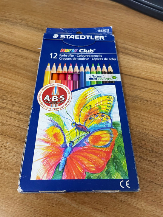 德国进口品牌 施德楼12色彩色铅笔