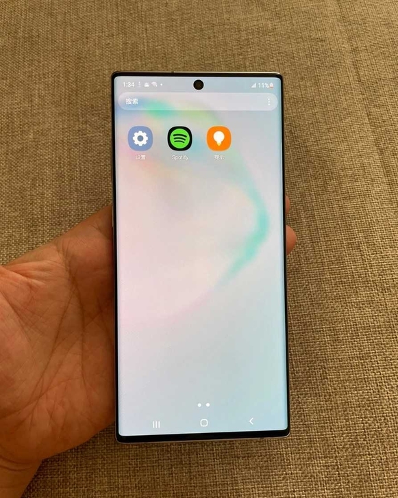 几乎全新三星Note10+全网通