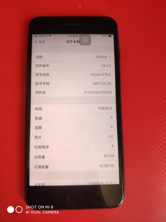 iPhone8plus,64G,全部原装,...