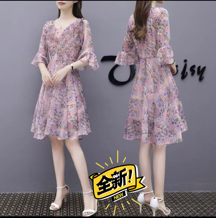 女款夏季连衣裙,仙女裙,时尚潮流,不褪色不...