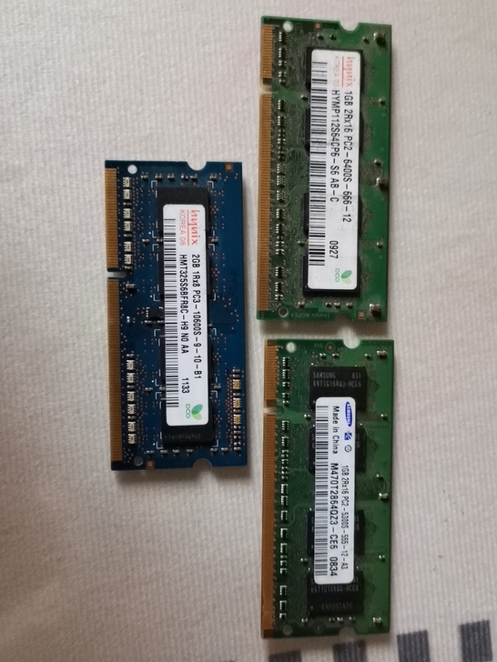 海力士DDR2 2GB笔记本内存1条,看图...