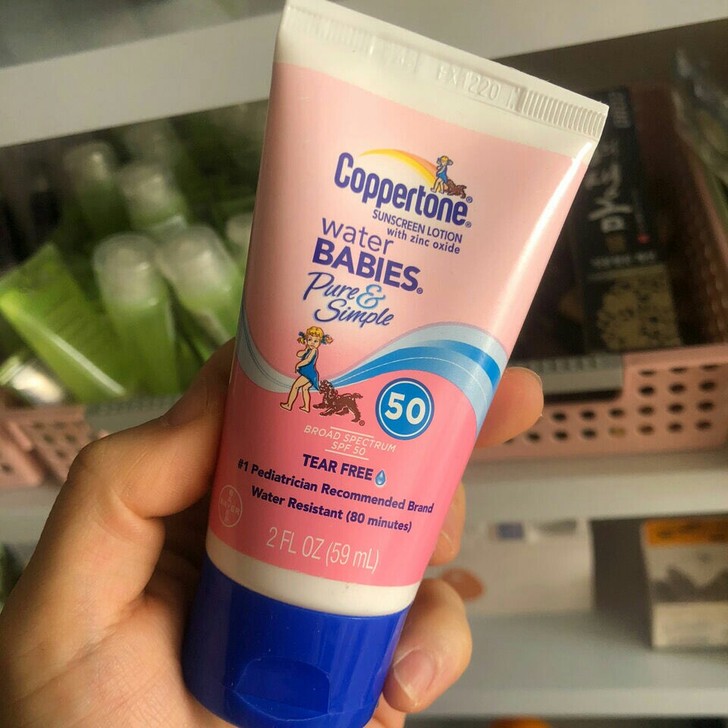 全新 美国水宝宝家纯净防晒乳防晒霜59ml