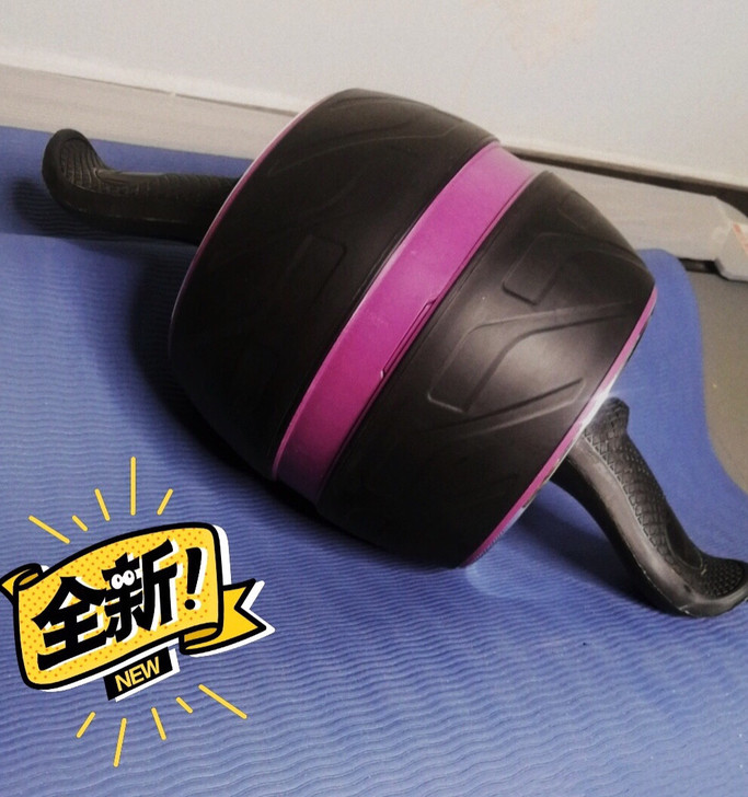 【送跪垫】巨轮自动回弹健腹轮腹肌训练轮健身...