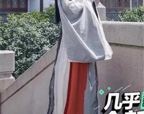汉服 纱雾m码 九成新