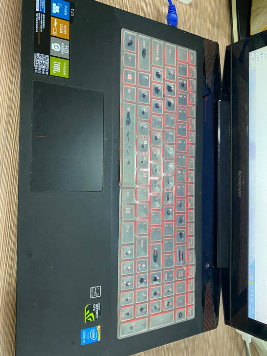 联想y50，无磕碰。