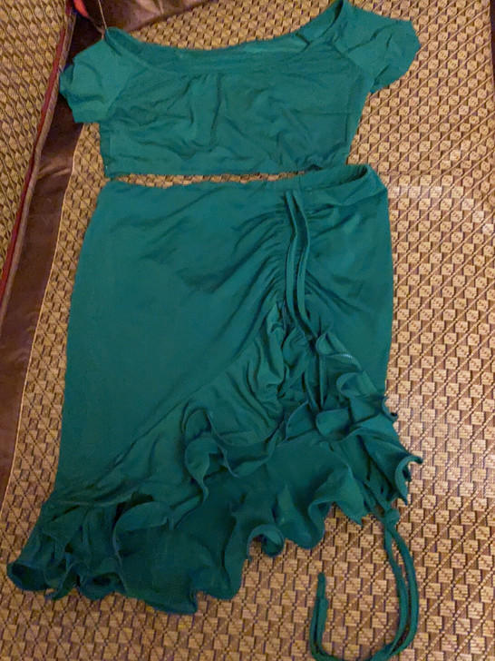 肚皮舞练功服,L号。