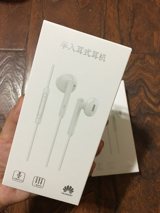 华为半入耳式耳机am115 全新正品未开封...