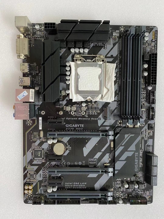 技嘉Z370-HD3主板大板支持8 9代C...