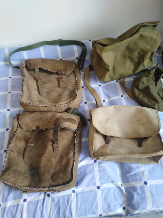 建国初期通讯员皮工具包,品相看图自定60一...