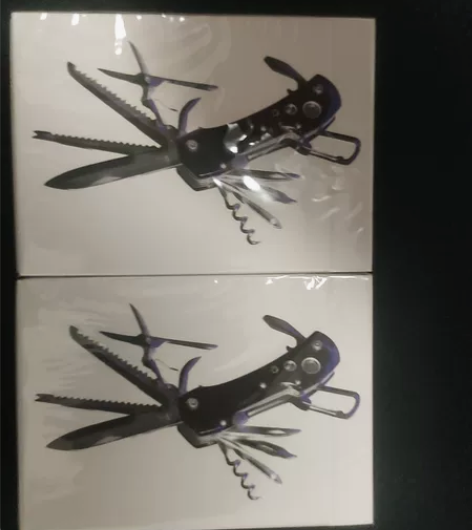 人间游戏 扑克牌 ygh 袖珍刀 全新无暇...