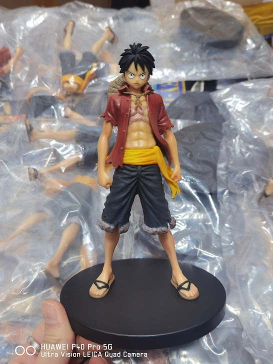 DXF 狂热行动 路飞 正版无盒全新内袋未拆