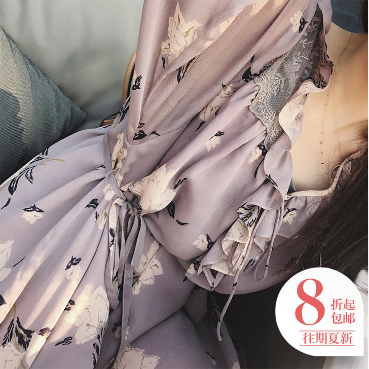 jupe vendue 张大奕连衣裙L