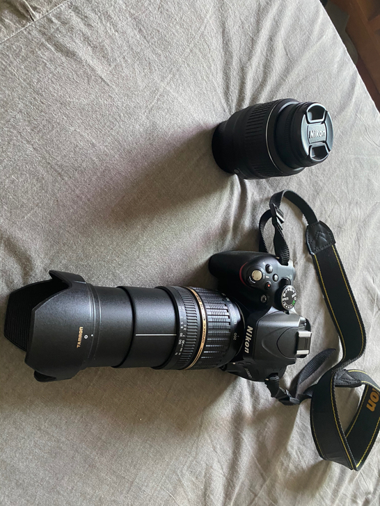 闲置 尼康D5100,腾龙18-200镜头...