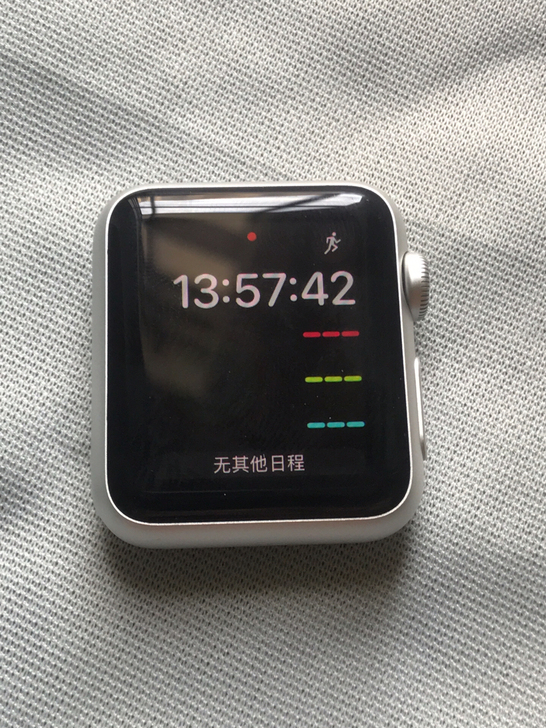 苹果手表1代38mm银色