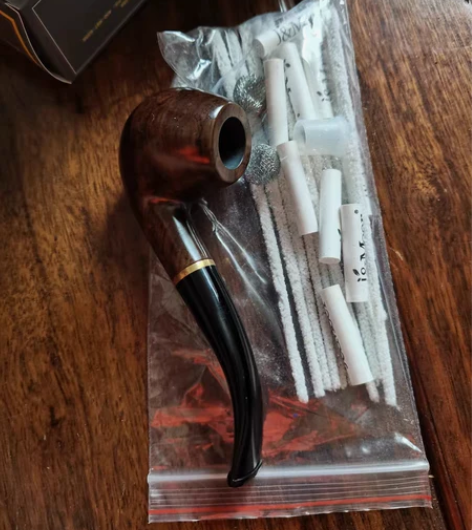 黑檀实木烟斗全新包邮 出一些个人存货，全是全新的实木烟斗，4...