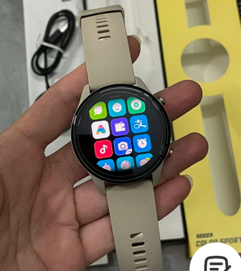 小米color运动版手表98新米白色箱说齐...